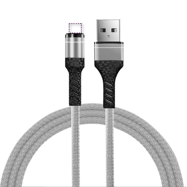 Ichthyosaur fast charging single line (ichthyosaur single line apple lightning silver)