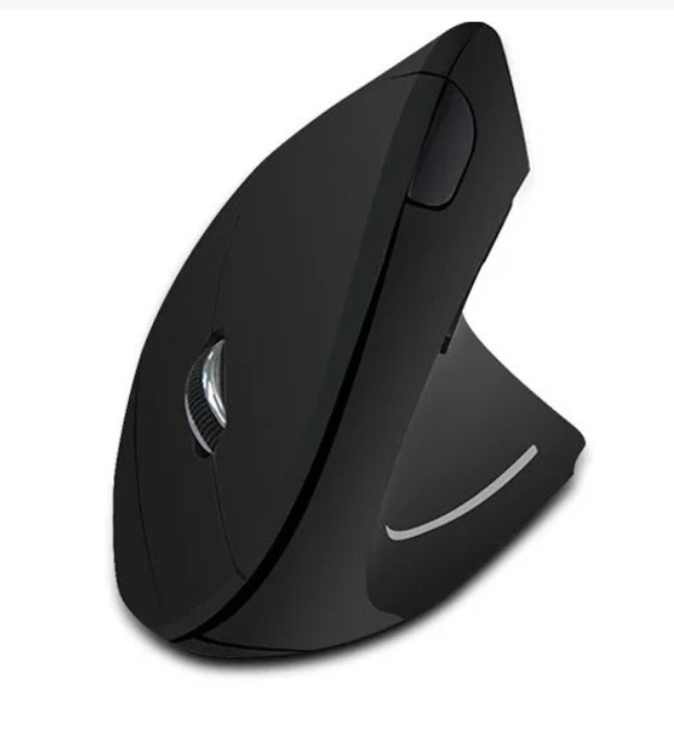 Wireless Vertical Mouse [Black Wireless Charging Model]