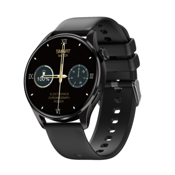 DT3 smart watch watch3 bluetooth call 1.36 inch HD large screen (TPU-All Black-JSS)
