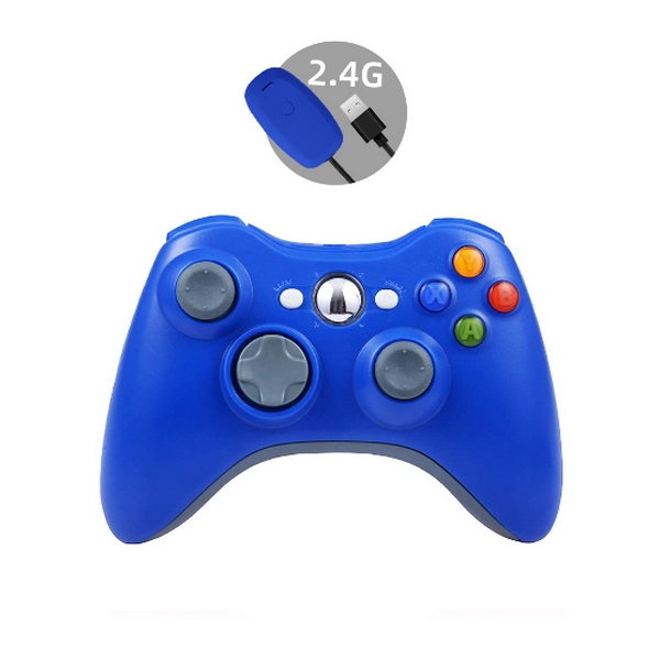 Wireless gaming handset - with 2.4G receiver - all blue
