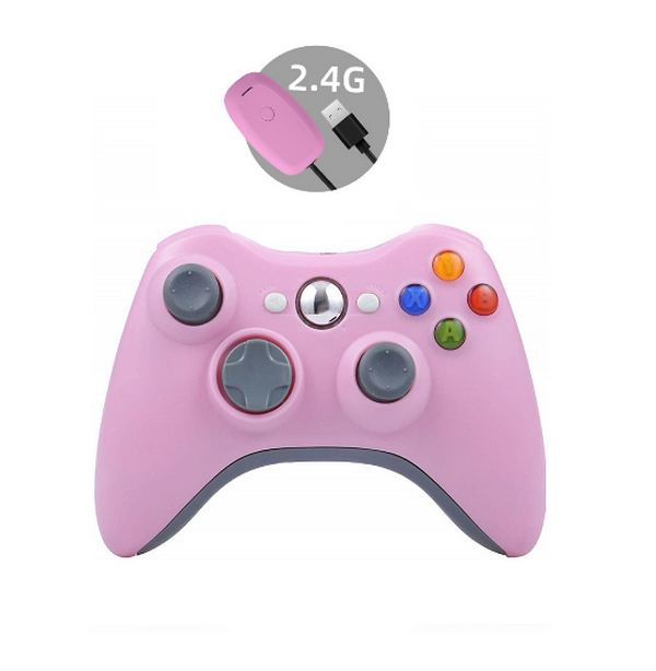 Wireless gaming handset - with 2.4G receiver - pink