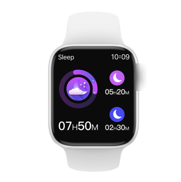 T800 Bluetooth Call Smart Watch Incoming Call Reminder Sports Step Counting Health Monitoring Sleep Reminder Bracelet (White)