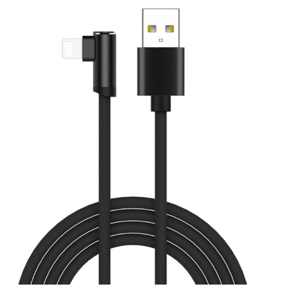 Elbow data cable fast charging (Apple 1.8m-black)