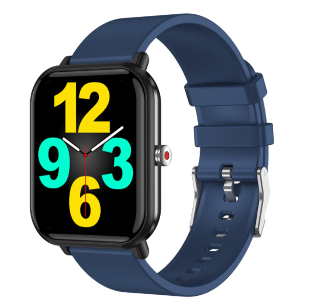Q9PRO Smart Watch Heart Rate, Blood Pressure, Body Temperature, Call Reminder, Multi-sport Bracelet (Blue)