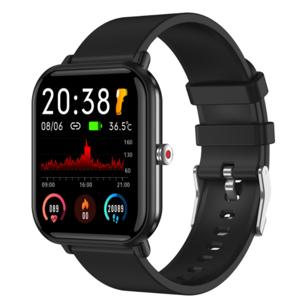 Q9PRO Smart Watch Heart Rate, Blood Pressure, Body Temperature, Call Reminder, Multi-function Sports, Sports Bracelet (Black)