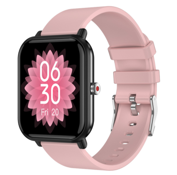 Q9PRO Smart Watch Heart Rate, Blood Pressure, Body Temperature, Call Reminder, Multi-function Sports, Sports Bracelet (Pink)
