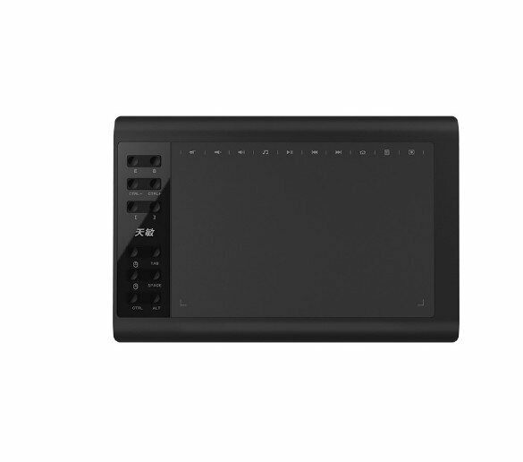 Handwriting Tablet, Graffiti Electronic Drawing Board, Smart Drawing Board (Black)
