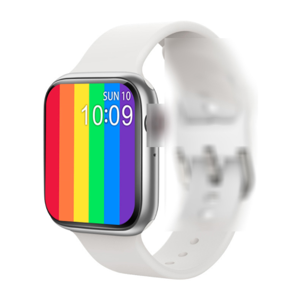 T55+ Bluetooth Call Watch Information Reminder Exercise Heart Rate Blood Pressure Sleep Monitoring Step Counting Exercise Band (White)