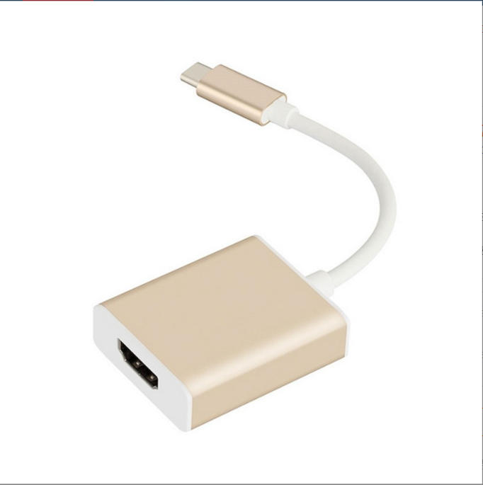 type-c to HDMI converter (gold)