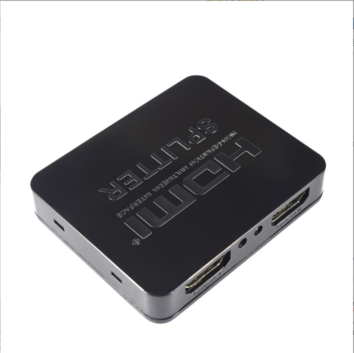 HDMI splitter in two (black)