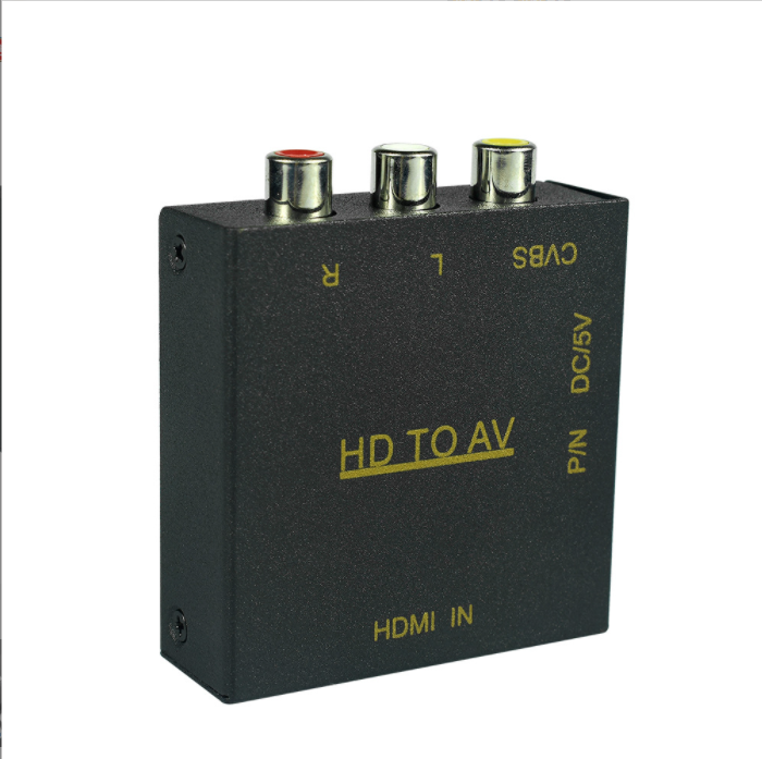 HDMI to AV Converter (Black)