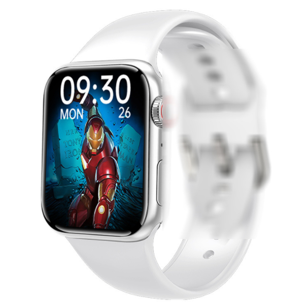 T500plus Bluetooth Call Smart Watch Waterproof Step Counting Exercise Bracelet (White)