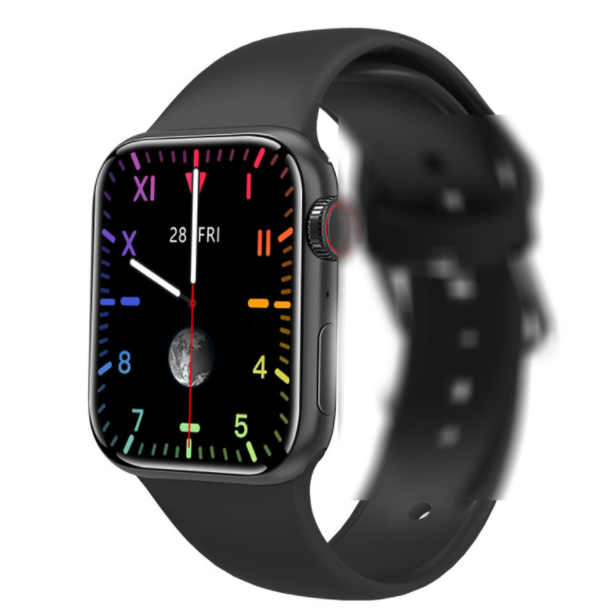 T500plus Bluetooth Call Smart Watch Waterproof Step Counting Sports Band (Black)