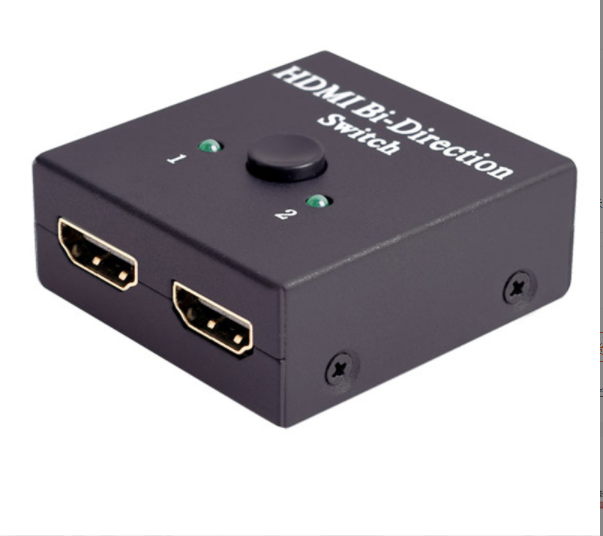 HDMI Switcher 2 in 1 Out (Black)