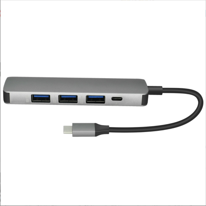 Type-C Hub Docking Station (Grey)