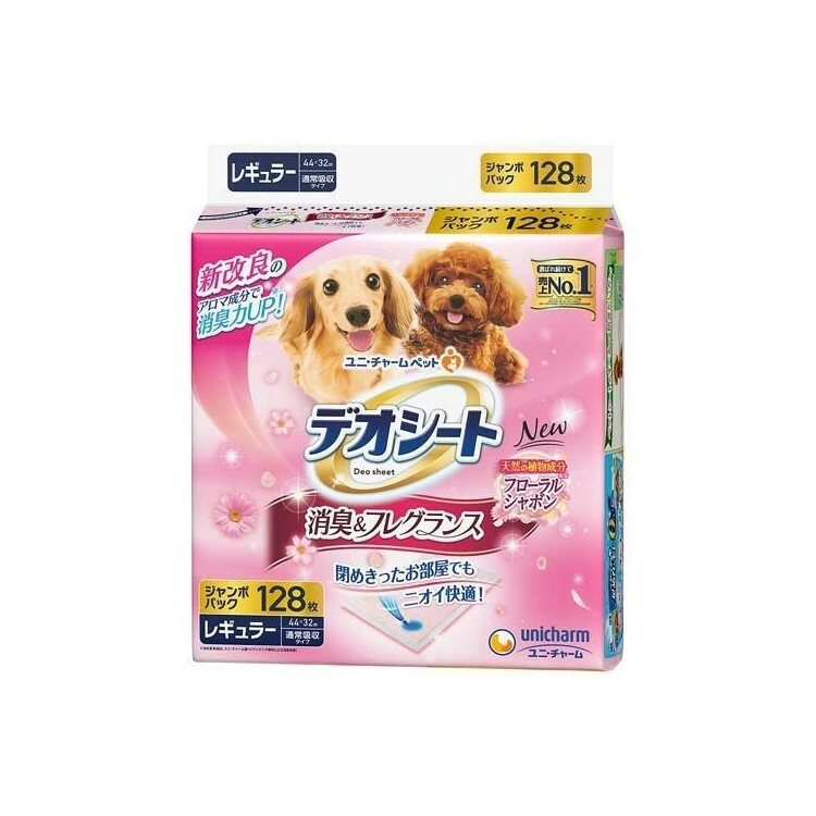 Unicharm  消臭香氣 花香味尿墊 128片