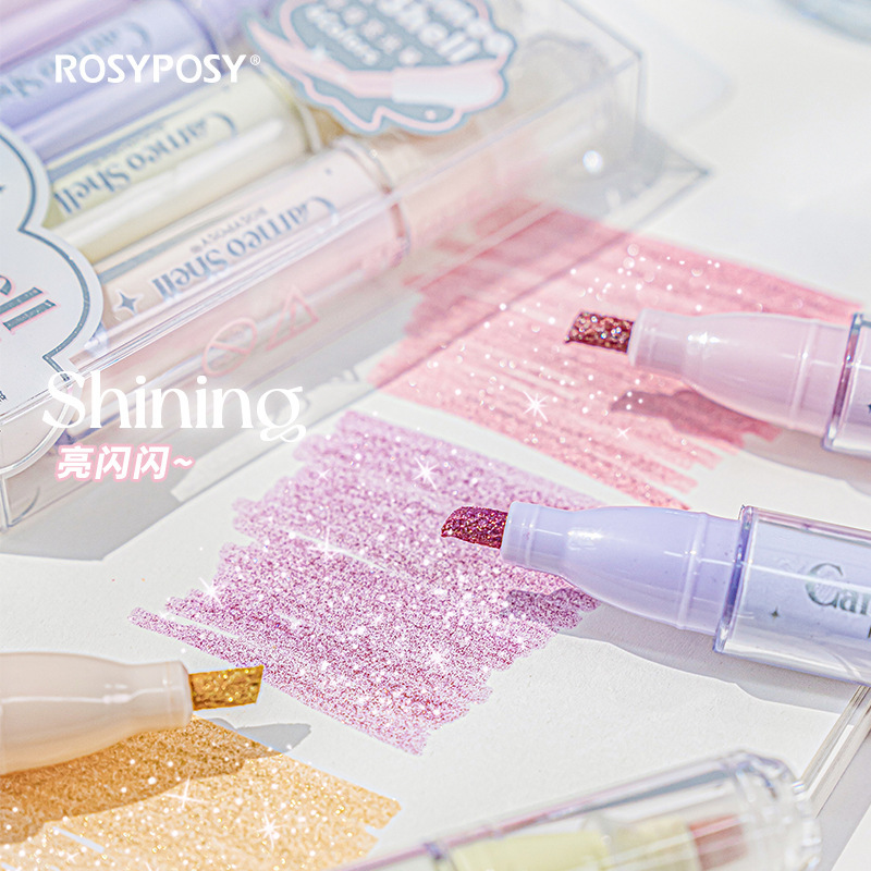 Rosyposy Cameo Shell Ultra Glitter Highlighter