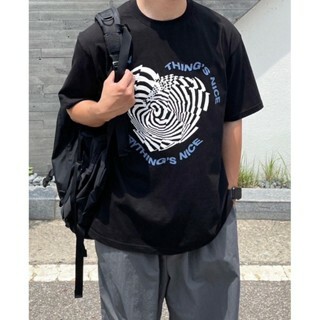 馬賽克愛心印花 短袖 T恤休閒 純棉 潮流 夏季 男女同款 676(斷)