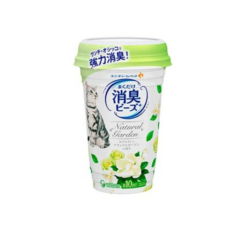 Unicharm 貓廁所用  除臭珠 清爽自然的香味 450ml