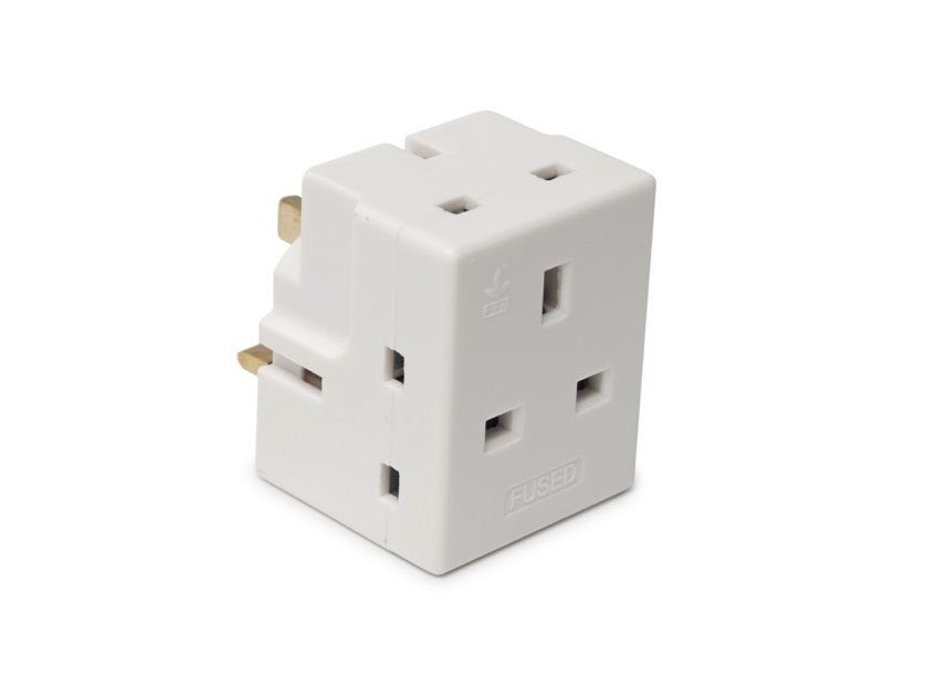 豐葉 8778 13Ax3 垂直插座轉接器 15Ax1 5Ax2