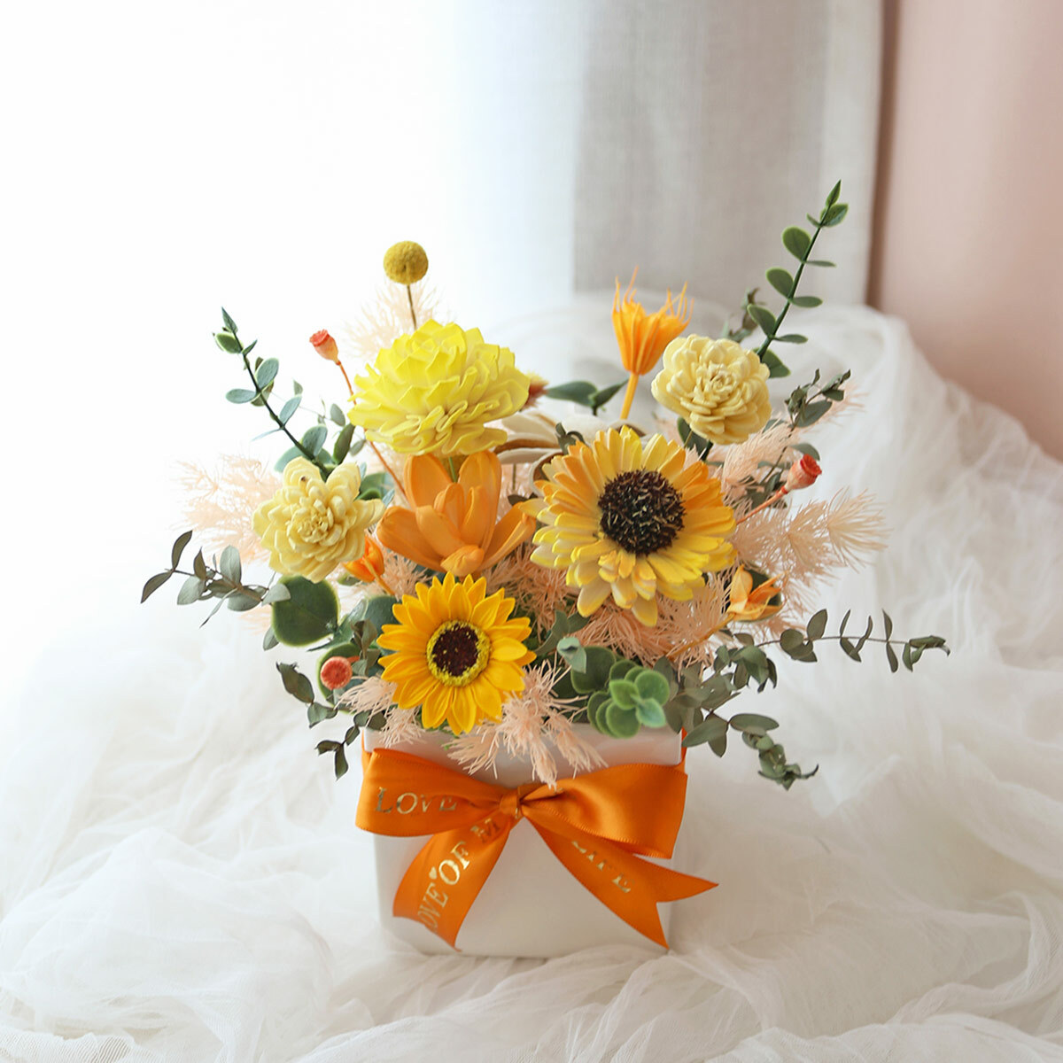 T72｜乾燥花桌花