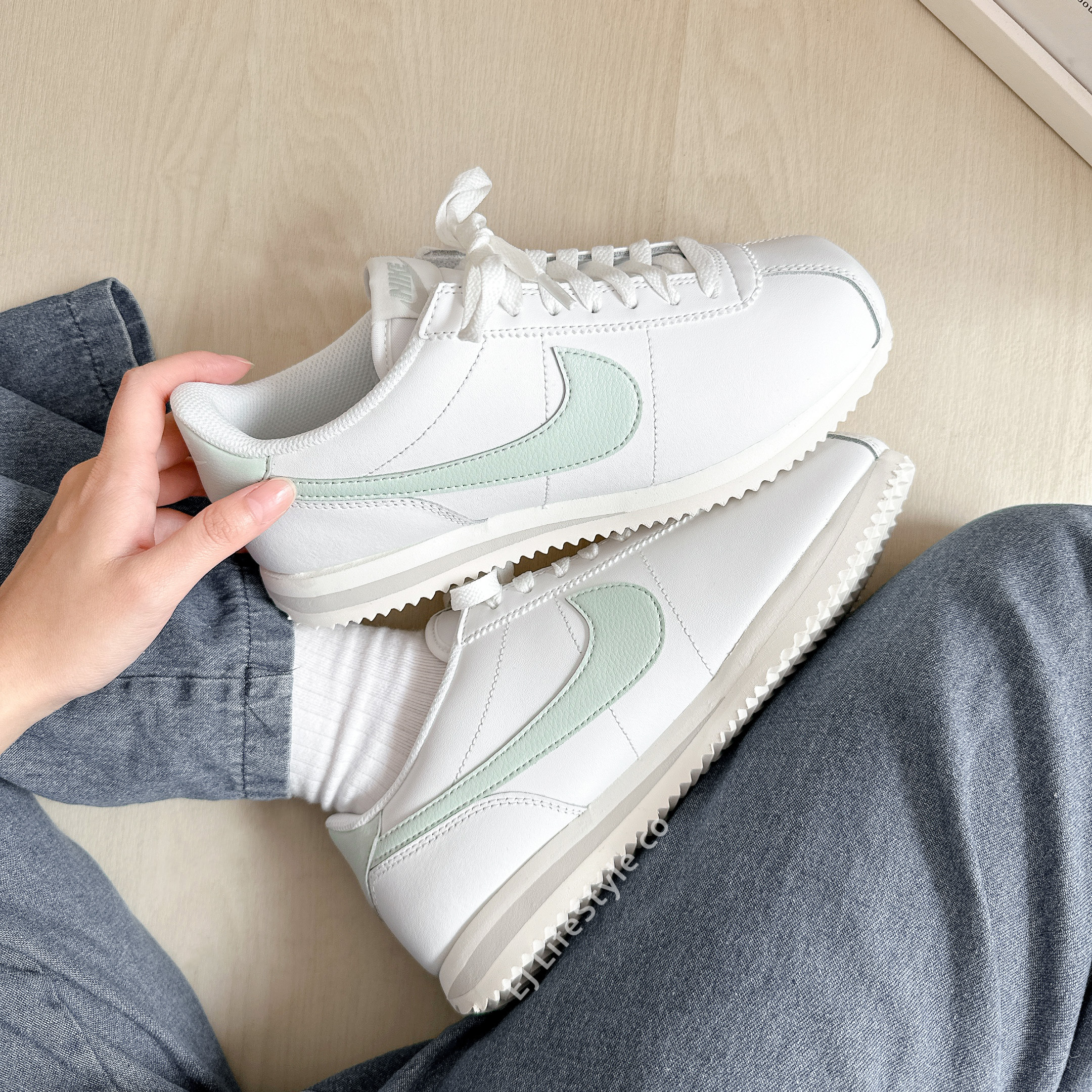 NIKE WMNS CORTEZ 阿甘 綠色 淡綠色 白色 白綠色 女鞋 DN1791-106/ 調貨