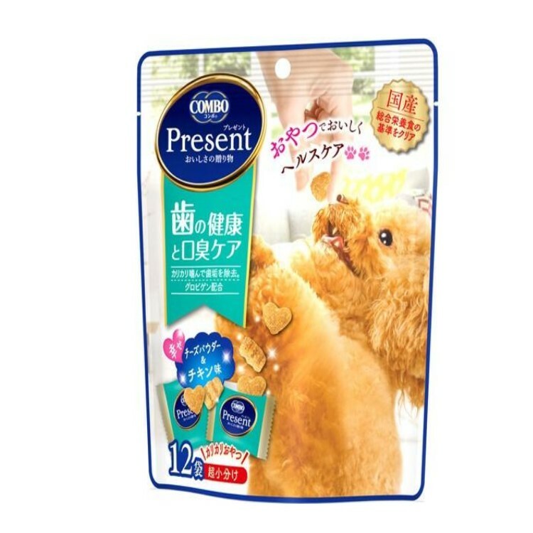 COMBO Present 犬用牙齒健康除口臭 雞肉味餅乾 36g