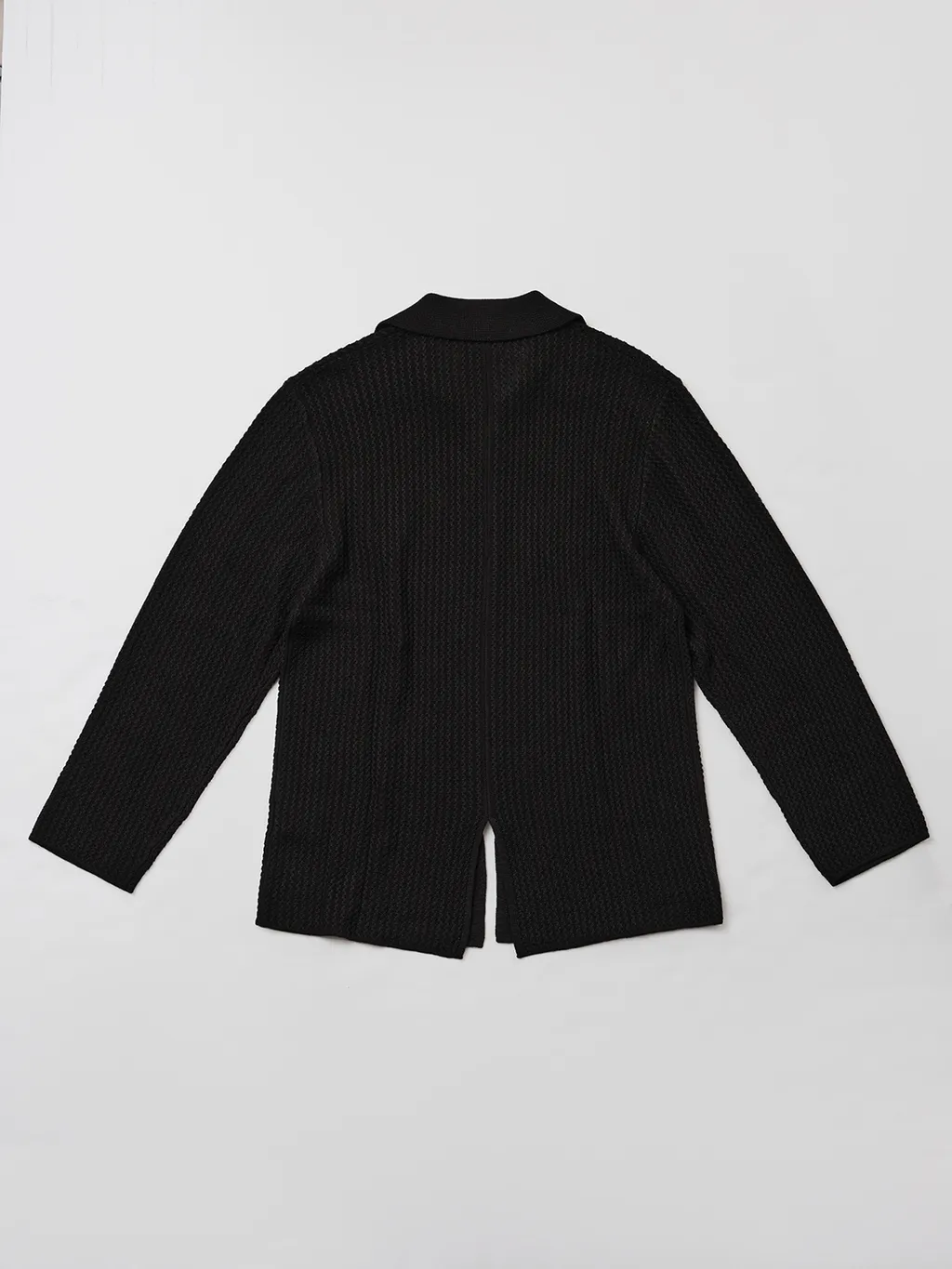 Anonymous Talking / Knitted Zipper Shirt 針織拉鍊外套