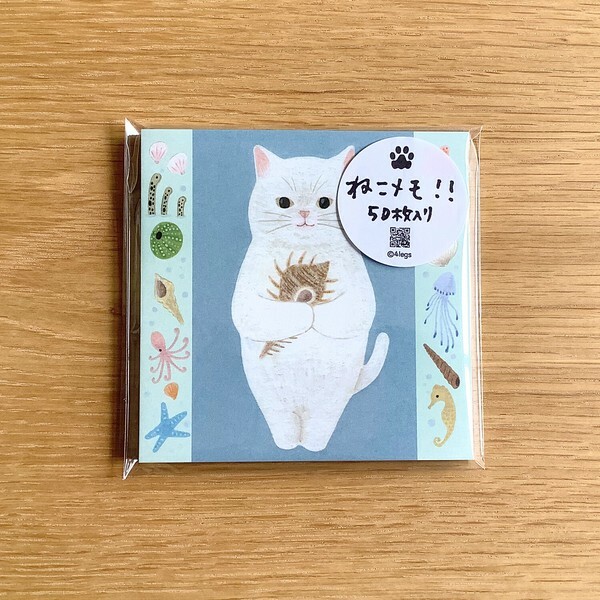 日本 4legs 插畫家 便條紙 50入  #new3