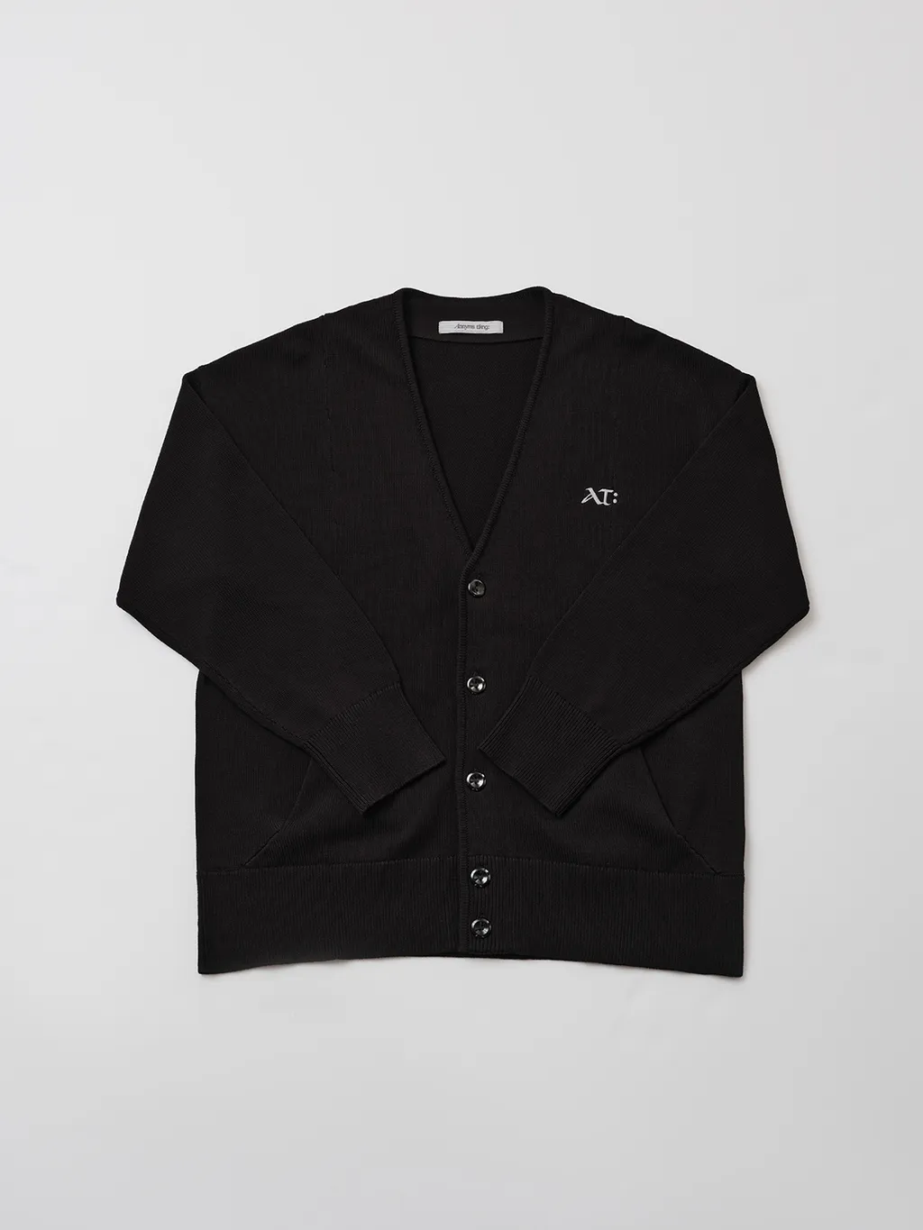 Anonymous Talking / Embroidered Cardigan 刺繡開襟針織衫