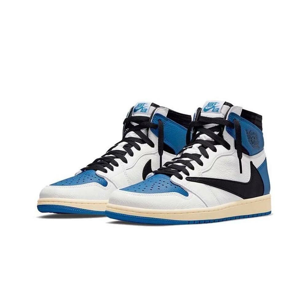 Travis Scott x Fragment x Air Jordan 1 OG 高筒閃電倒勾 男鞋 DH3227-105