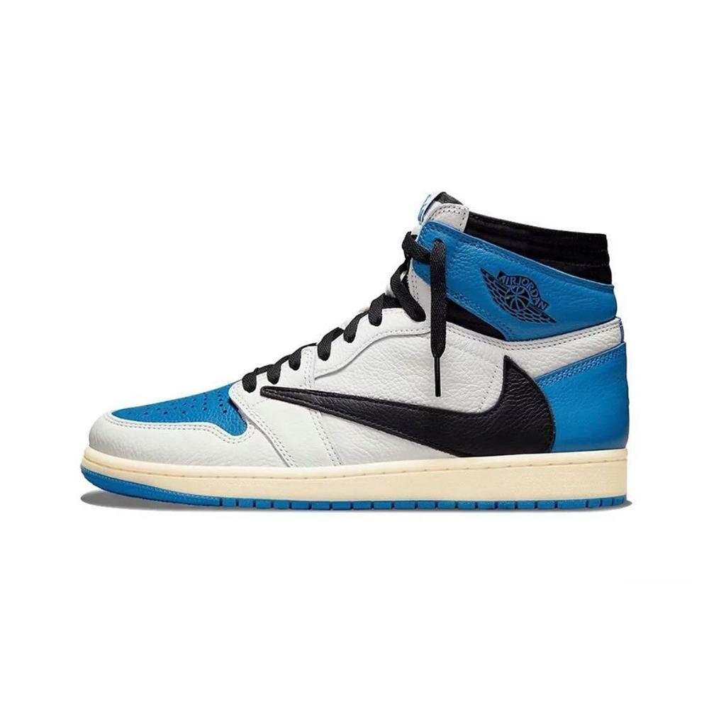 Travis Scott x Fragment x Air Jordan 1 OG 高筒閃電倒勾 男鞋 DH3227-105
