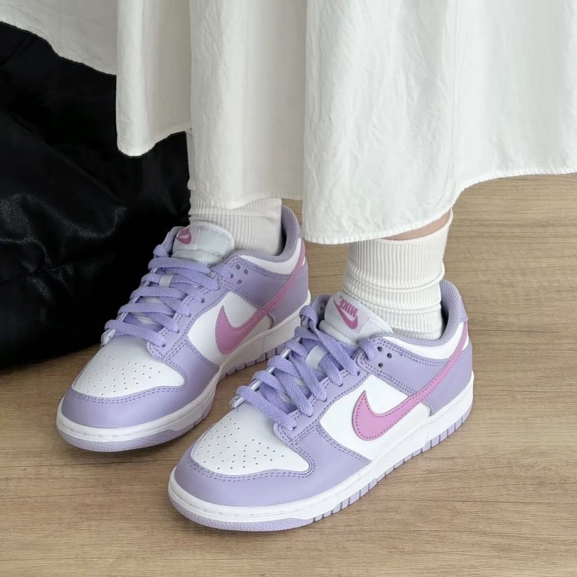 Nike Dunk Low "Lilac Bloom/Pink" GS 夢幻粉紫 星黛露 史黛拉 低筒休閒鞋