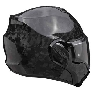 SCORPION EXO-TECH EVO CARBON ONYX BLACK 鍛造碳纖維 素色 可樂帽 可掀式 內墨片