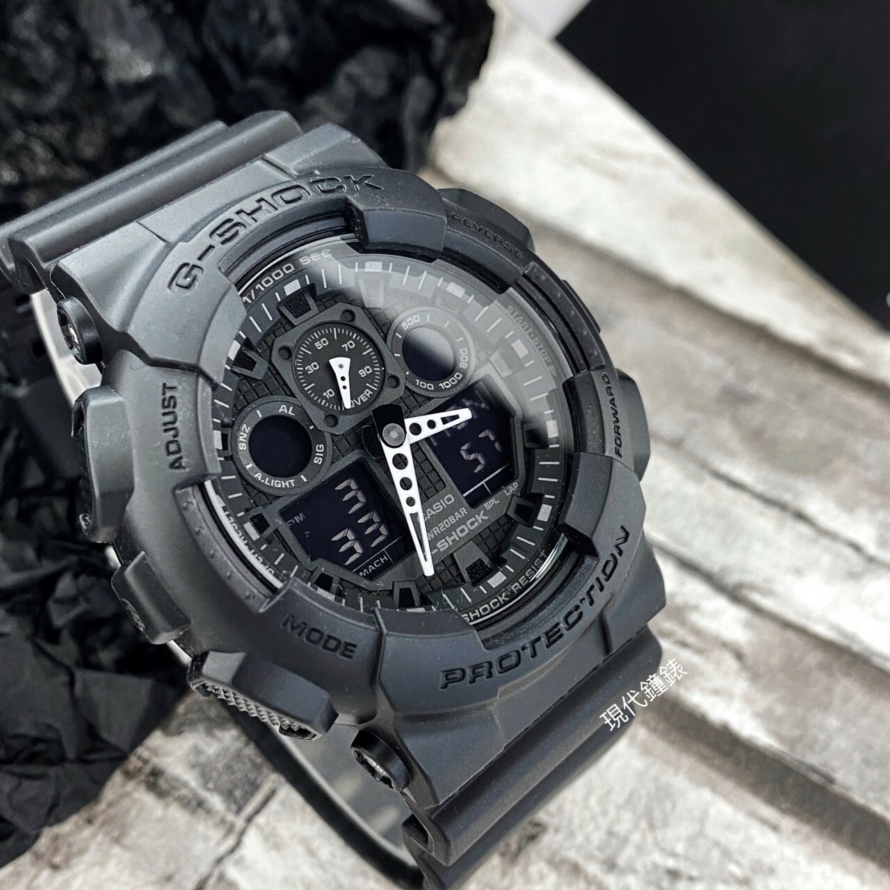 【G-SHOCK】GA-100-1A1  51.2mm Modern Watch