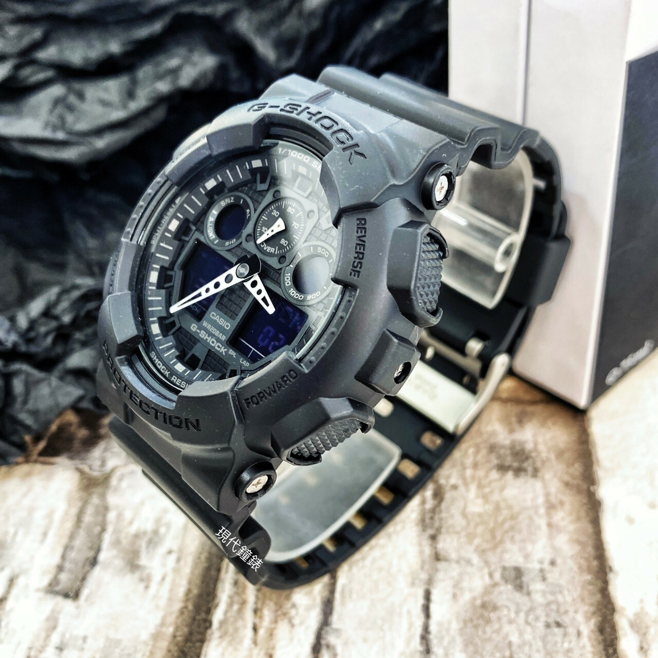 【G-SHOCK】GA-100-1A1  51.2mm Modern Watch
