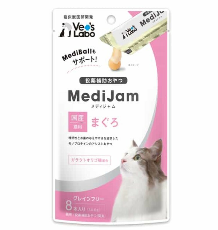Vet's labo MediJam 貓用 投藥用 吞拿魚肉醬 6gx8本