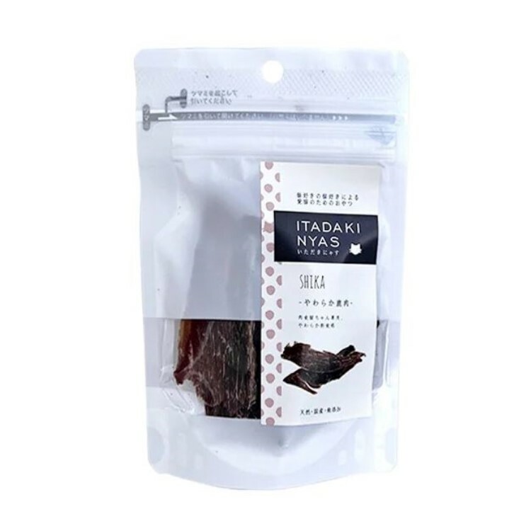 ITADAKI NYAS 貓用 廣島產 軟身鹿肉乾 15g