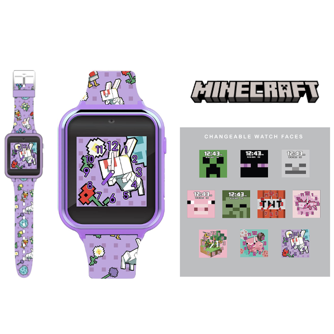 美國兒童智能手錶 - Minecraft (Black)