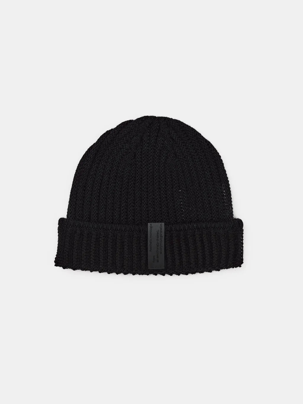 Anonymous Talking / Black Beanie 針織毛帽