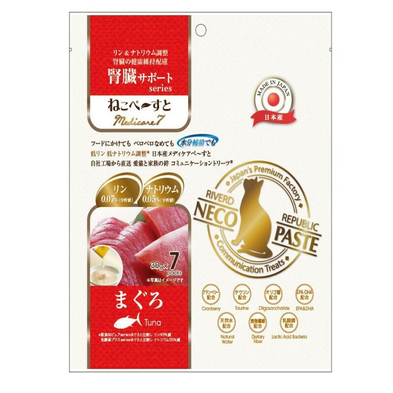 NECO PASTE 水份補給 吞拿魚味 肉醬零食 30g7本