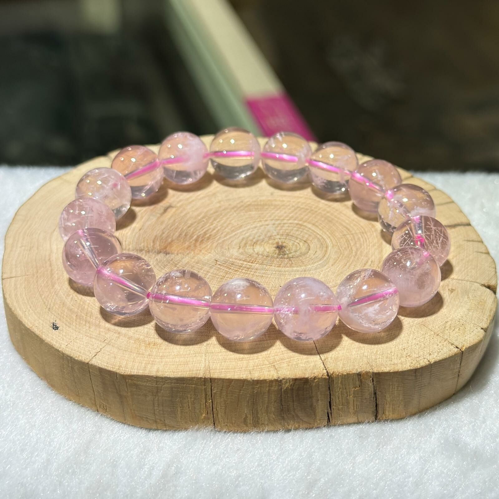 雪花幽靈手串 12 mm +/-