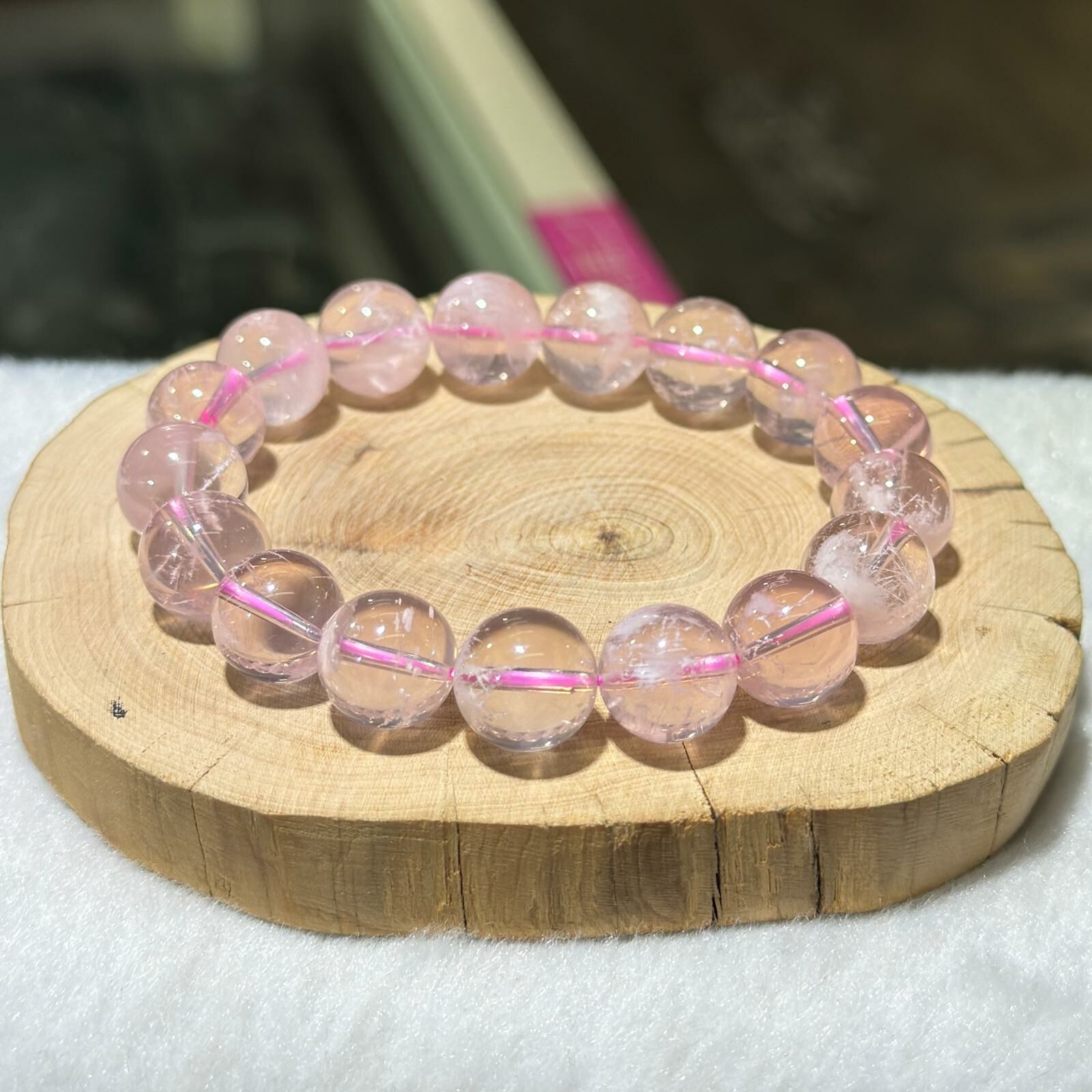 雪花幽靈手串 12 mm +/-