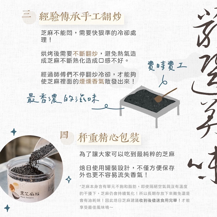 焙日香濃黑芝麻粒4