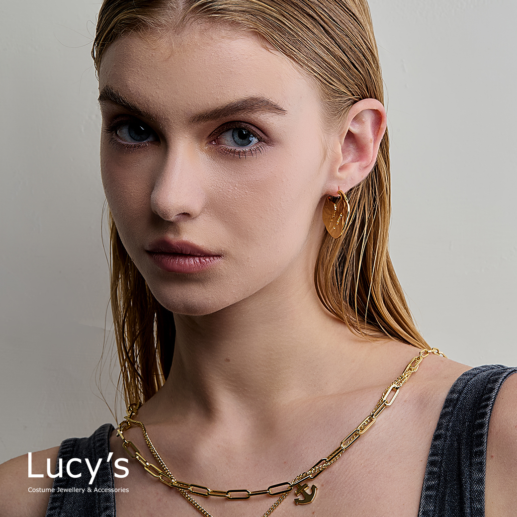 Lucy's X RO HUANG．耳環 (二色) (119097/119098)