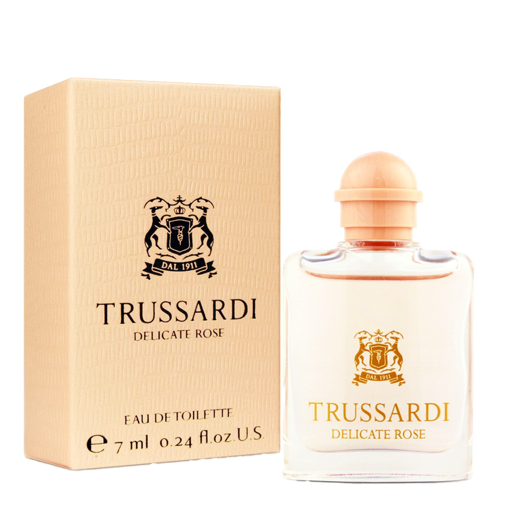 TRUSSARDI 晶漾玫瑰女性淡香水 7ml