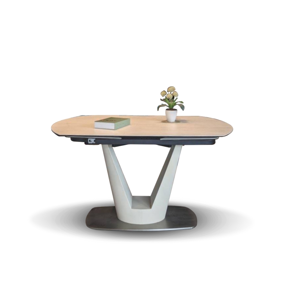 梅格莉 | 旋轉延伸 | 岩板餐桌