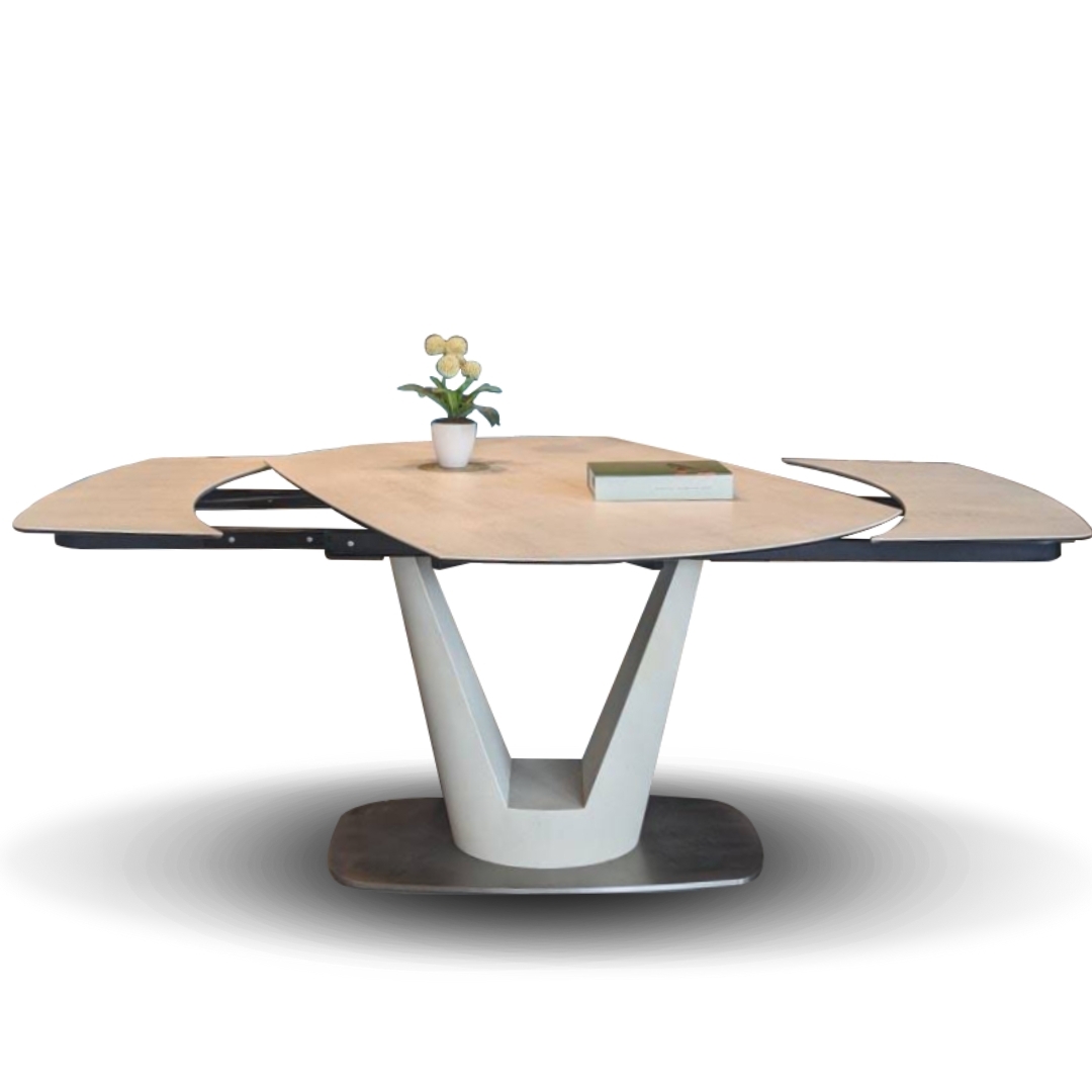 梅格莉 | 旋轉延伸 | 岩板餐桌