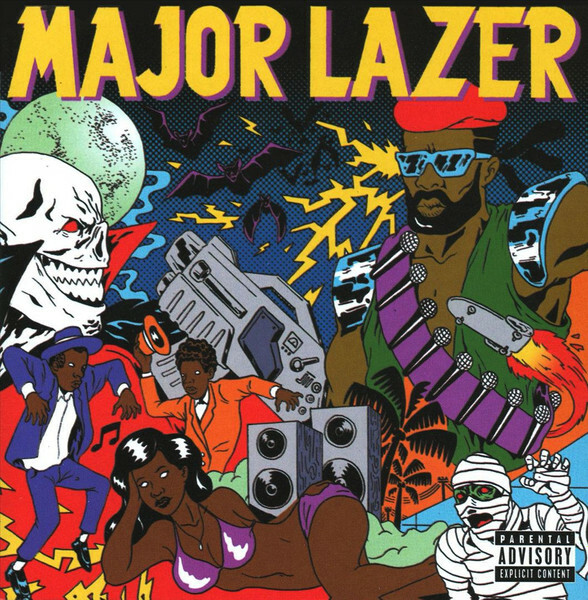 Major Lazer《Guns Don't Kill People... Lazers Do》（CD）