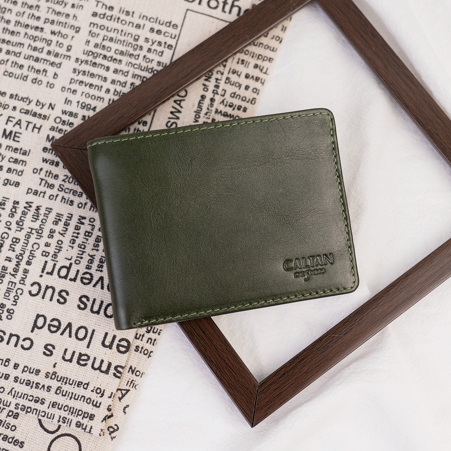 『新品上市』老爺有喜  真皮三頁式零錢包短夾(075125cd)